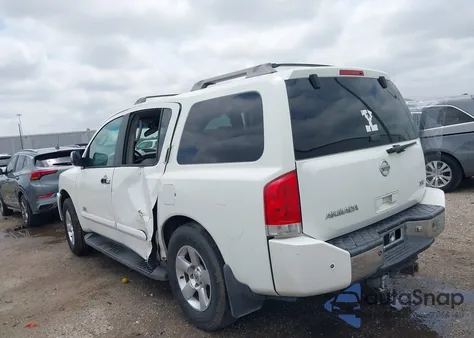 2006 Nissan Armada Se z USA, uszkodzony, nr VIN 5N1AA08AX6N723375